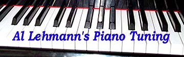 piano keys Al Lehmann