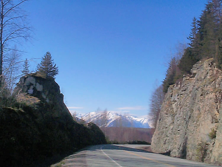 Landmark-Leaving Terrace BC for Prince Rupert on Hwy 16 West